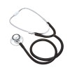 Double bell stethoscope: Made of aluminum, very light and precise